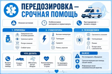 Помощь при передозировке в Очёре